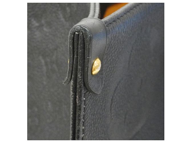 Borsa Tote Louis Vuitton Monogram Empreinte OnTheGo GM Nero - vista 8