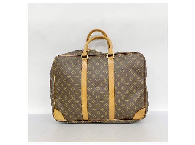 Sac Boston Louis Vuitton Marron Monogram Sirius 45 Marrone - vista 11