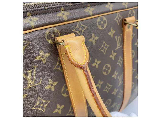 Sac Boston Louis Vuitton Marron Monogram Sirius 45 Marrone - vista 9