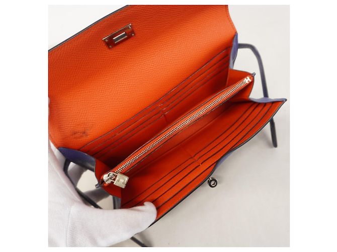 Hermès Cartera Hermes Kelly Verso Long - vista 3