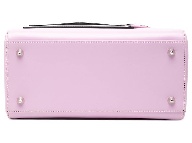 Lady Dior in pelle di vitello rosa, misura Medium - vista 3