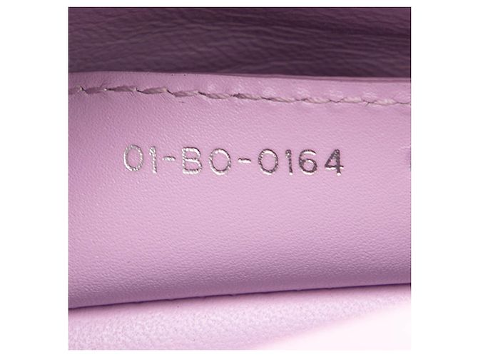Lady Dior in pelle di vitello rosa, misura Medium - vista 6