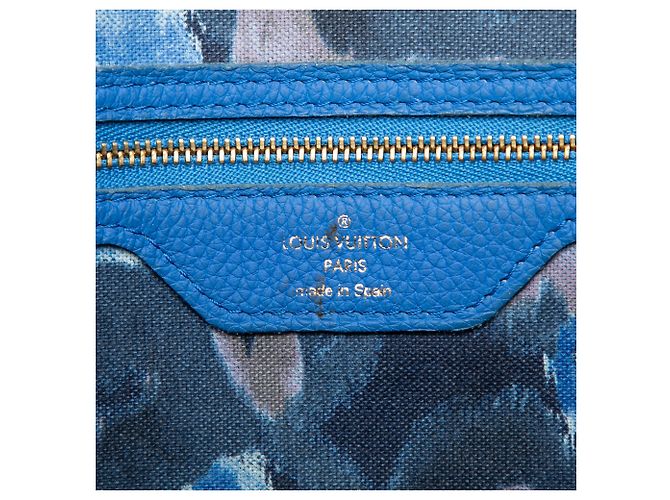 Louis Vuitton Marrone Monogram Ikat Neverfull MM - vista 5