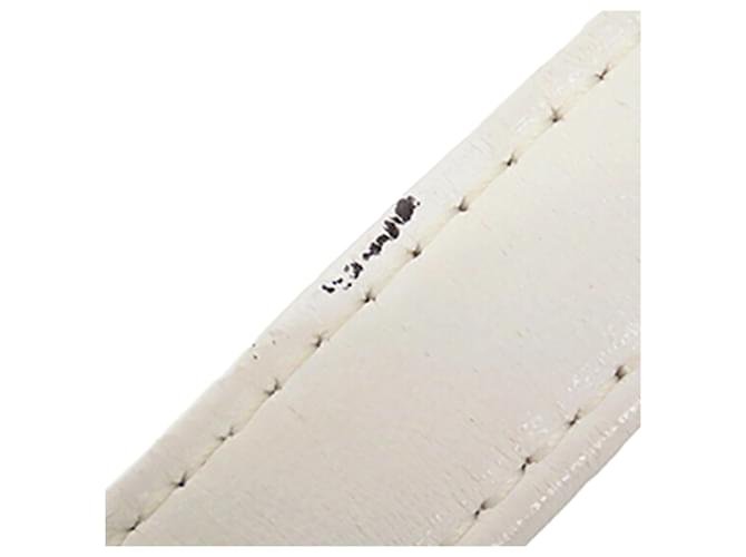 Chanel White Medium Lambskin In The Loop Flap Bianco - vista 21