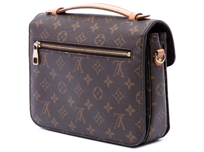 Louis Vuitton Pochette Metis Marrone Monogram - vista 2