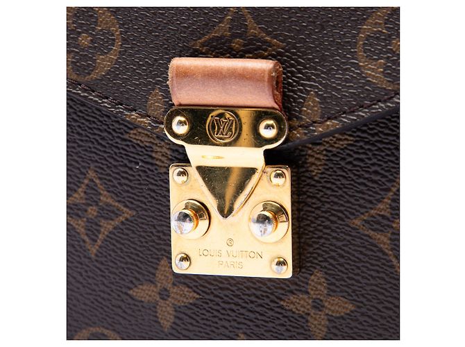 Louis Vuitton Pochette Metis Marrone Monogram - vista 5