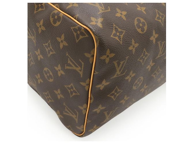 Borsa Louis Vuitton Monogram Speedy 30 Marrone Monogramma - vista 4