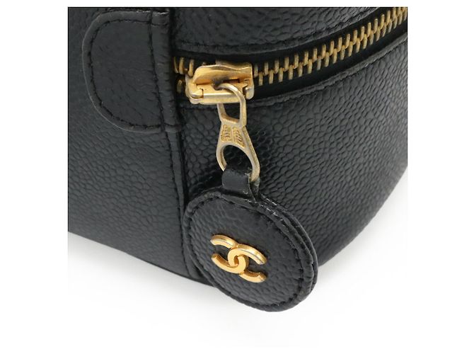 Sac Vanity Chanel Coco Mark Noir - vue 5