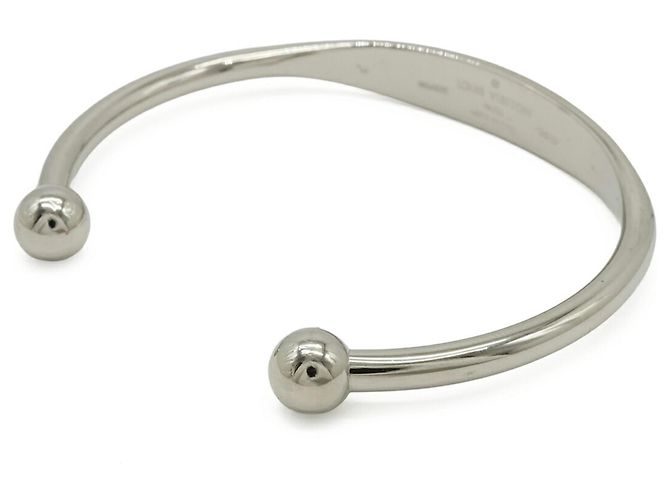 Pulsera Bangle Jonc Monogram Louis Vuitton Plata Monograma - vista 3