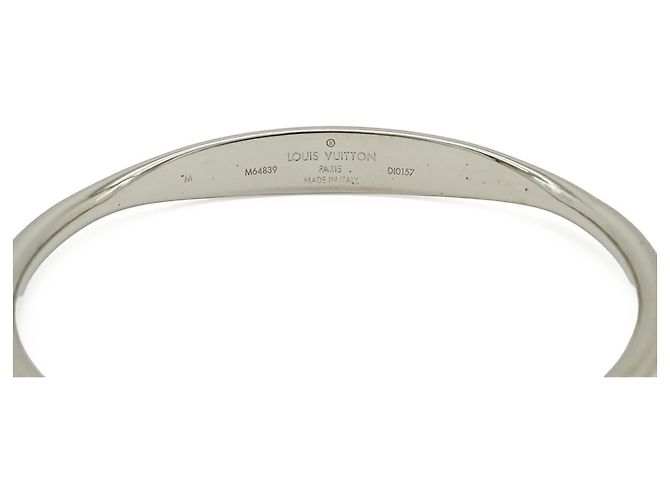 Pulsera Bangle Jonc Monogram Louis Vuitton Plata Monograma - vista 5