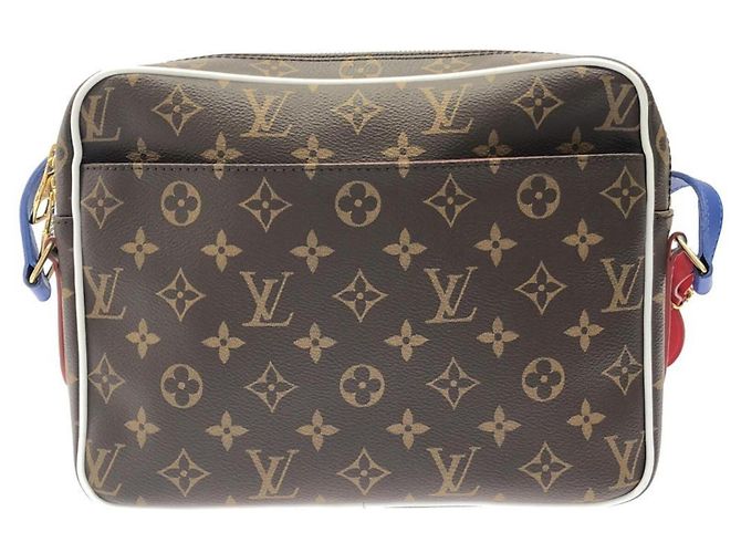 Borsa a tracolla Louis Vuitton Monogram Nile Marrone Monogramma - vista 2