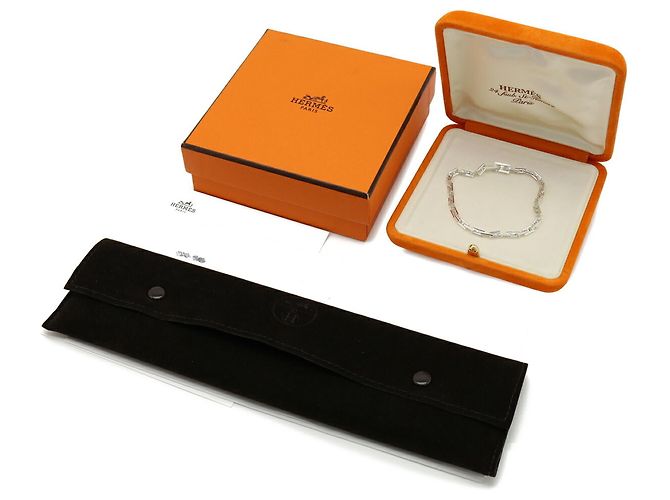 Hermès Bracciale Hercules Hermes in Argento 925 - vista 7