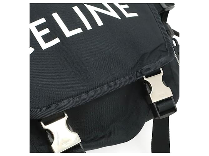 Céline Borsa CELINE Medium Trekking Nero Bianco - vista 10