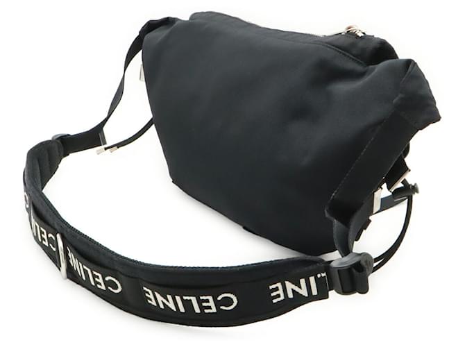 Céline Borsa CELINE Medium Trekking Nero Bianco - vista 3