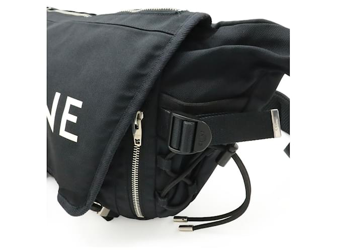 Céline Borsa CELINE Medium Trekking Nero Bianco - vista 5