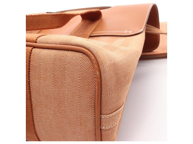 Hermès Hermes Valparaiso PM Gold Handtasche Braun - Ansicht 10
