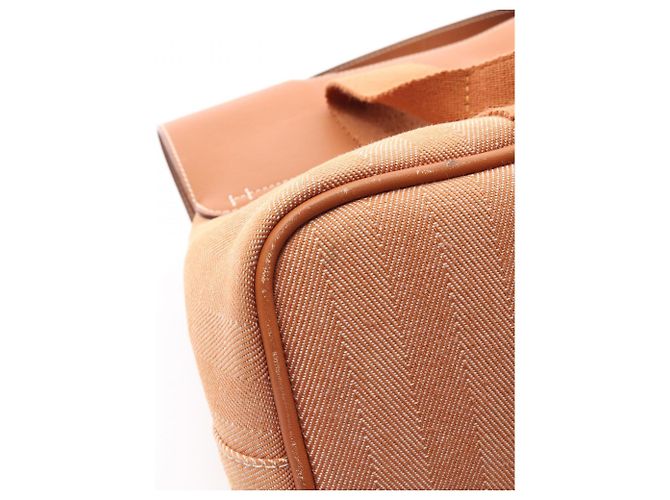 Hermès Hermes Valparaiso PM Gold Handtasche Braun - Ansicht 11