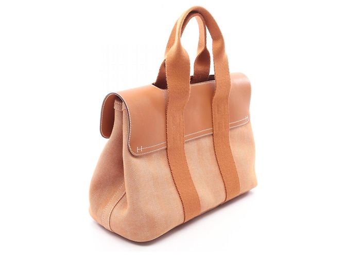 Hermès Hermes Valparaiso PM Gold Handtasche Braun - Ansicht 2