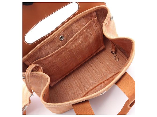Hermès Hermes Valparaiso PM Gold Handtasche Braun - Ansicht 3