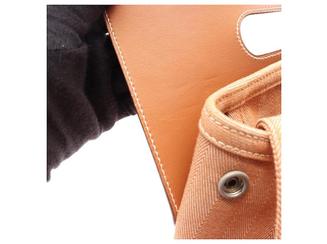 Hermès Hermes Valparaiso PM Gold Handtasche Braun - Ansicht 5