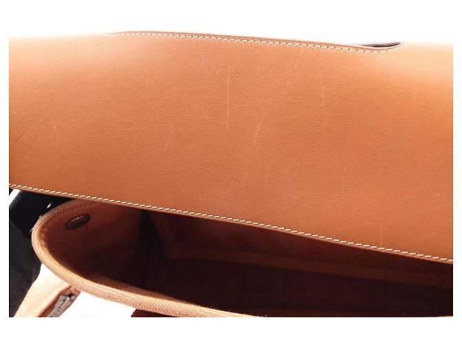 Hermès Hermes Valparaiso PM Gold Handtasche Braun - Ansicht 6