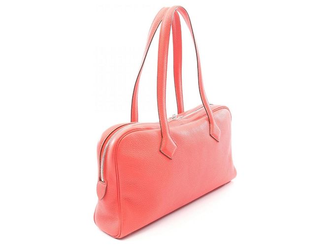 Hermès Borsa Hermes Victoria Elan 38 Rosa - vista 2