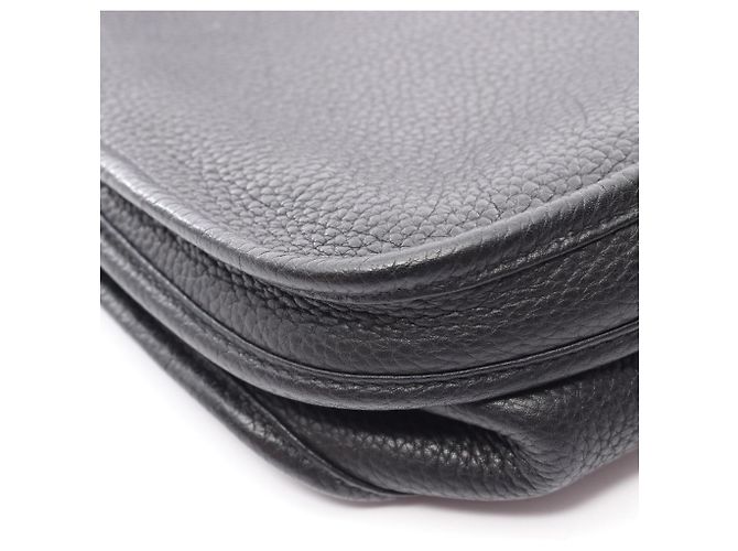 Hermès Borsa a tracolla Hermes Evelyne 3 Trois GM Nero - vista 6