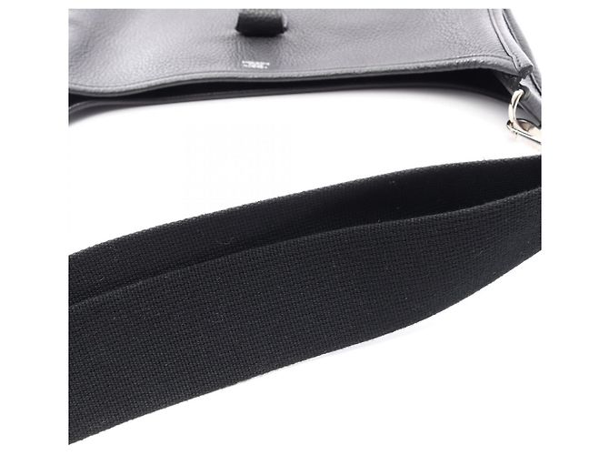 Hermès Borsa a tracolla Hermes Evelyne 3 Trois GM Nero - vista 8