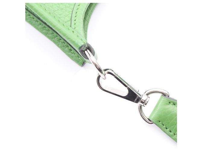 Hermès Borsa a tracolla Hermes Evelyne TPM Amazon Vert Yucca Verde Verde chiaro - vista 8