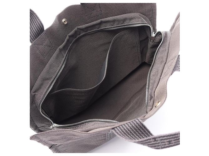Hermès Borsa Tote Hermes Herline MM Marrone - vista 3
