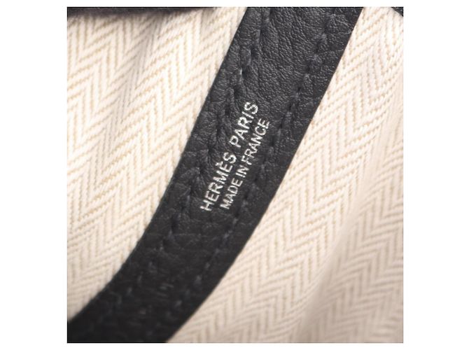 Hermès Borsa Tote Hermes Garden Party TPM Nero - vista 4