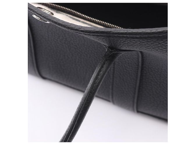 Hermès Borsa Tote Hermes Garden Party TPM Nero - vista 8