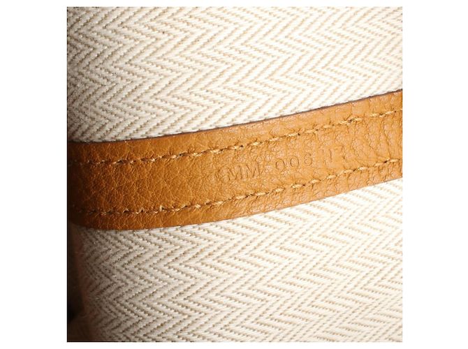 Hermès Borsa Tote Hermes Garden Party TPM Marrone - vista 5