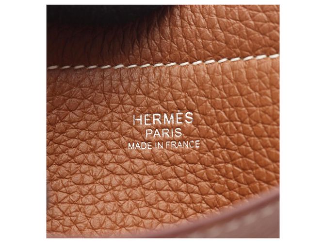 Hermès Sac cabas Hermes Cabasellier 31 Marron - vue 4