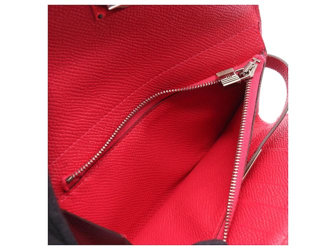 Hermès Hermes Kelly Wallet Medium Rose Extreme Pink - Ansicht 10
