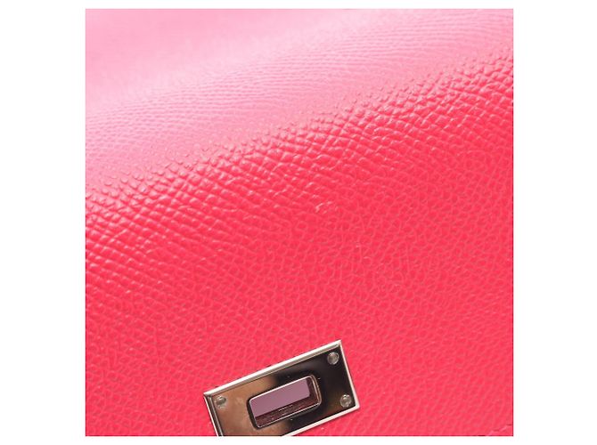 Hermès Hermes Kelly Wallet Medium Rose Extreme Pink - Ansicht 8