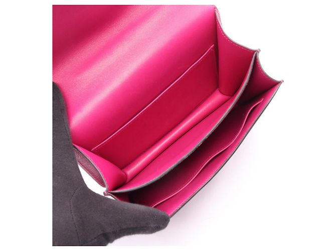 Hermès Hermes Constance 3 Mini Schultertasche Pink Lila - Ansicht 3