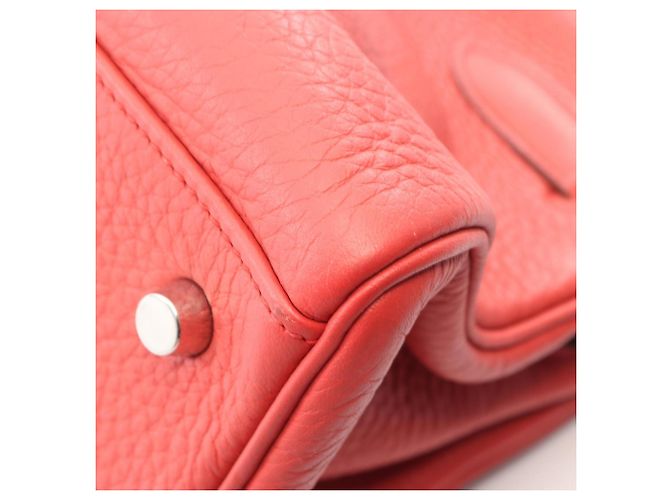 Hermès Borsa a Spalla Kelly Hermes Rosso - vista 10