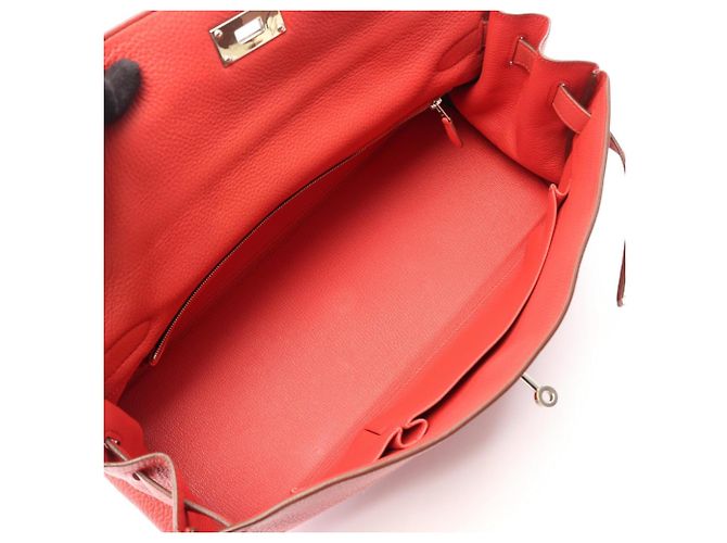 Hermès Borsa a Spalla Kelly Hermes Rosso - vista 3