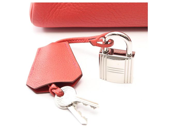 Hermès Borsa a Spalla Kelly Hermes Rosso - vista 6