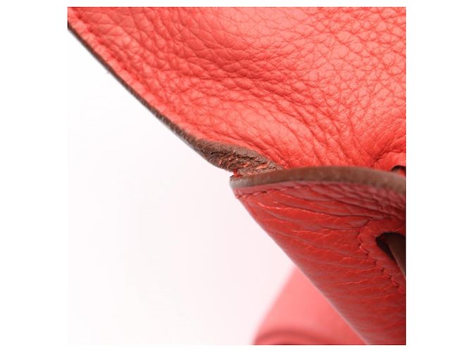 Hermès Borsa a Spalla Kelly Hermes Rosso - vista 8