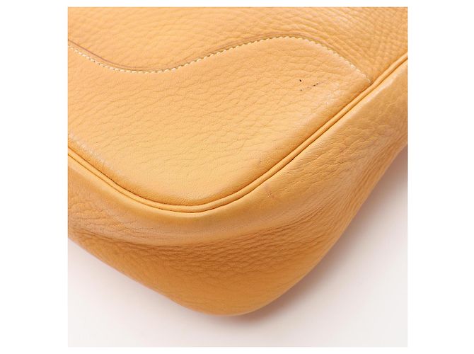 Hermès Borsa a Spalla Hermes Trim 35 Saffron Marrone D'oro - vista 10