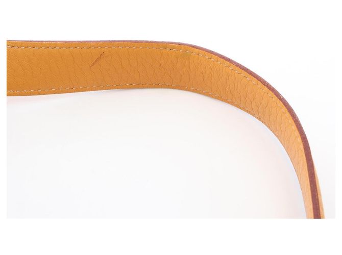 Hermès Borsa a Spalla Hermes Trim 35 Saffron Marrone D'oro - vista 14