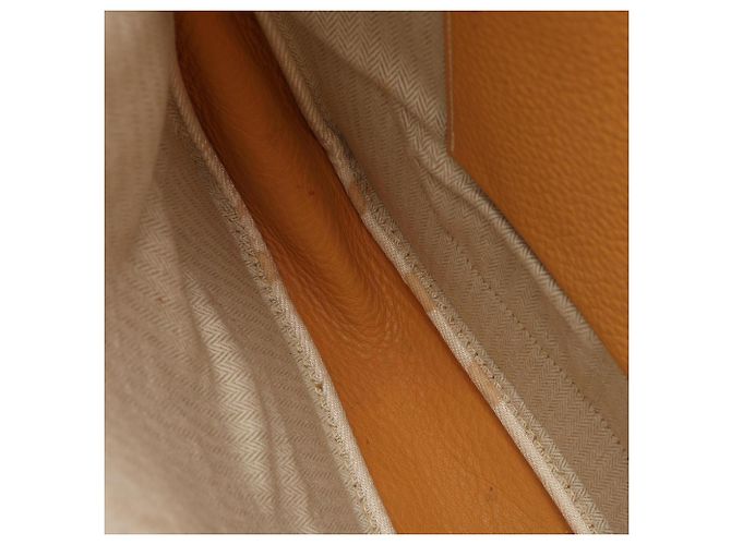 Hermès Borsa a Spalla Hermes Trim 35 Saffron Marrone D'oro - vista 6