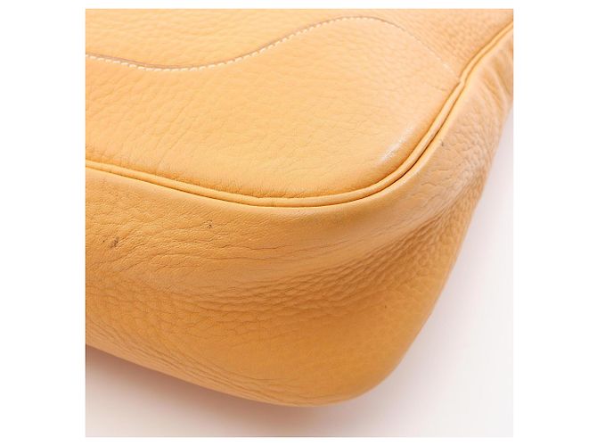 Hermès Borsa a Spalla Hermes Trim 35 Saffron Marrone D'oro - vista 8