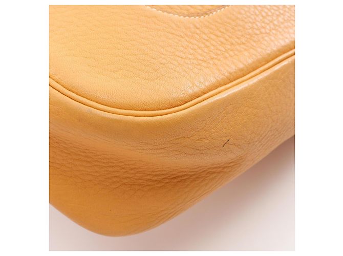 Hermès Borsa a Spalla Hermes Trim 35 Saffron Marrone D'oro - vista 9