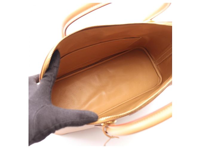 Hermès Hermes Bolide 35 Handtasche Beige - Ansicht 3