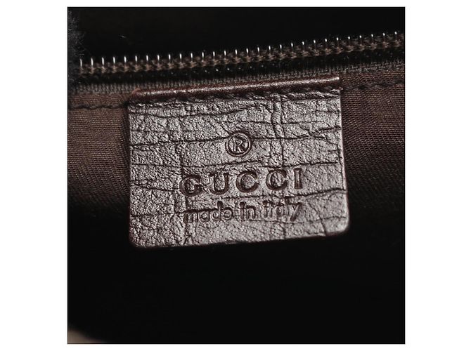 Borsa a Spalla Gucci GG Plus Marrone Beige - vista 4