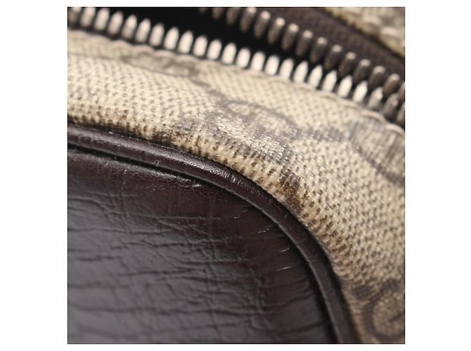 Borsa a Spalla Gucci GG Plus Marrone Beige - vista 5