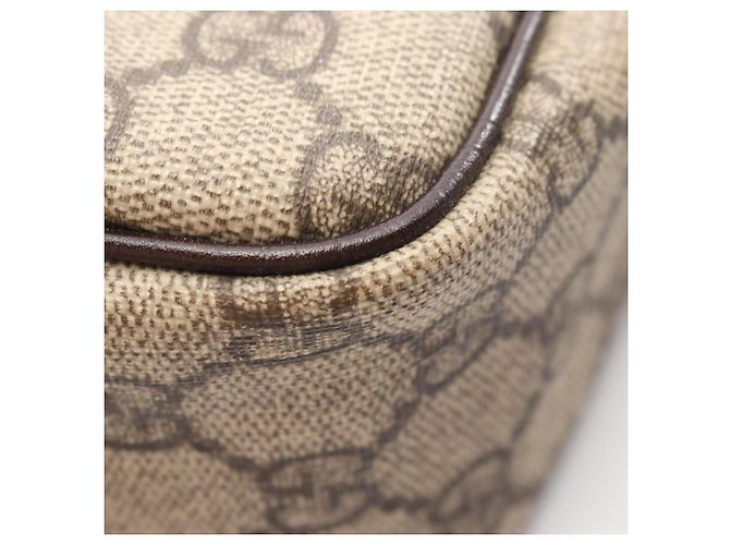 Borsa a Spalla Gucci GG Plus Marrone Beige - vista 6